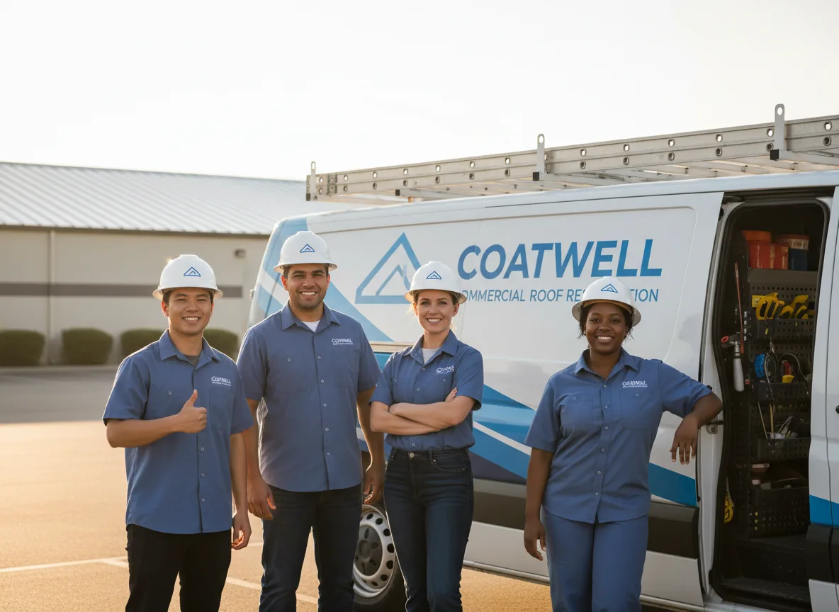 Commercial roof coating company in Bunnlevel, NC